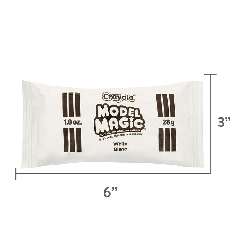 Crayola Model Magic Bulk, Clay Alternative, 9 In A Package , White