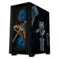 thumbnail image 2 of Xtreme PC Gaming AMD Radeon RX 7600 Ryzen 7 5700 32GB SSD 1TB Sistema Liquido WIFI Minecraft Skeleton, 2 of 6