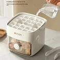 thumbnail image 5 of axGear Ice Cube Maker Box Portable Storage Tray with Cover, 5 of 8