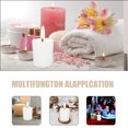 thumbnail image 3 of SWETRACE 2Pack Round Candle Cups White Candle Cups for Home Decoration Craft Enthusiasts, 3 of 8