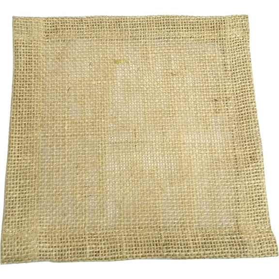 Rastogi Handicrafts Handmade Rattan Jute Placemats Eco-Frindly Square Table Wicker Woven for Dining Placemats Size - 8" 1-Piece (LHD-1213)