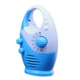 thumbnail image 2 of TISHITA Radio Suspendue Portable pour Salle de Bain AM FM Étanche avec Poignée Supérieure Bleu, 2 of 8