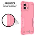 thumbnail image 4 of CoverON For Motorola Moto G Stylus 5G 2023 Phone Case, Military Grade Heavy Duty Rugged Cover Grip, Pink, 4 of 10