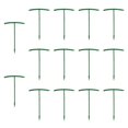 thumbnail image 4 of 14 piezas de estacas de soporte para plantas, anillos de soporte para flores, varillas semicirculares para jaulas de exterior 14cmx24cm, 4 of 8