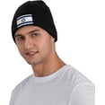 thumbnail image 5 of Beanie, Israel Israeli Flag Beanie Hat Women Winter Hats Men Knit Slouchy Skull Cap Knitted Hat Hedging Hat Black, 5 of 9