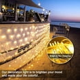 thumbnail image 2 of 9.8ft x 6.6ft 200 LED Christmas Net Lights, 8 Modes Mesh Fairy Christmas Lights, Net String Christmas Lights for Xmas Tree Decorations (Warm White), 2 of 5