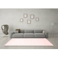 thumbnail image 3 of Ahgly Company Indoor Rectangle Solid Red Modern Area Rugs, 7' x 9', 3 of 4