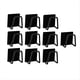 thumbnail image 4 of Organizadores de Cocina, Portaesponjas, Rejillas para Secar Jabón, Rejillas Autoadhesivas para Escurrir el , Color Negro, 4 of 5