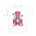 thumbnail image 4 of Pink Snowflake Nutcracker Patchwork Print - Youth Short Sleeve Graphic T-Shirt and Toddler Short Sleeve Graphic T-Shirt, 4 of 13