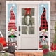 thumbnail image 1 of Decoraciones navideñas al aire libre – Carteles para porche de gnomos, decoraciones colgantes, decoración navideña para exteriores, patio interior, hogar, puerta delantera, pared de garaje, 1 of 5