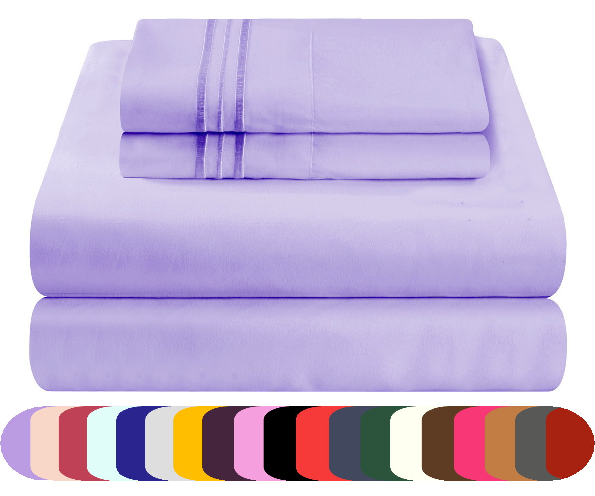 Mezzati Luxury 1800 Prestige Soft and Comfortable Collection Bed Sheets