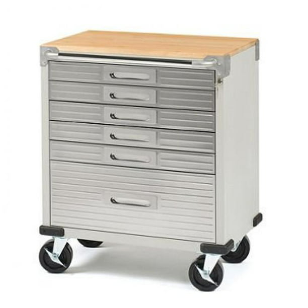 Seville Classics UltraHD 6-Drawer Rolling Cabinet - Walmart.com