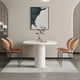 thumbnail image 4 of Design Nordic Dining Table Luxury Simple Oval Slate Coffee Tables White Modern Mesa Comedor Meuble Kitchen Furniture YX50CZ My Lux Decor Round, 4 of 6