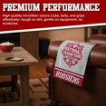 thumbnail image 3 of Toalla de golf Sewing Concepts Indiana Hoosiers 41x61 cm con clip, 3 of 4