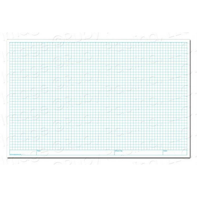 Feuille Quadrillée 11x17 1/4 Pouces Carré Quadrillé Graphique