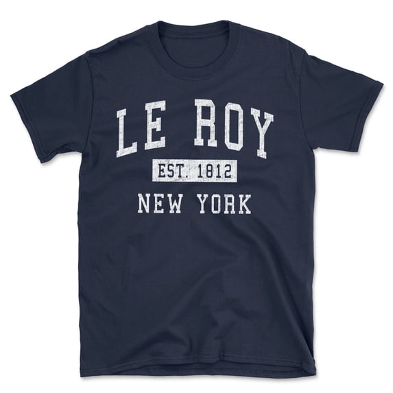 Le Roy New York Classic Established Men's Cotton T-Shirt