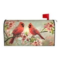 thumbnail image 2 of PHELIKA Spring Cardinal Birds Magnetic Mailbox Covers Standard Size 25.5"H x 21"W, 2 of 8