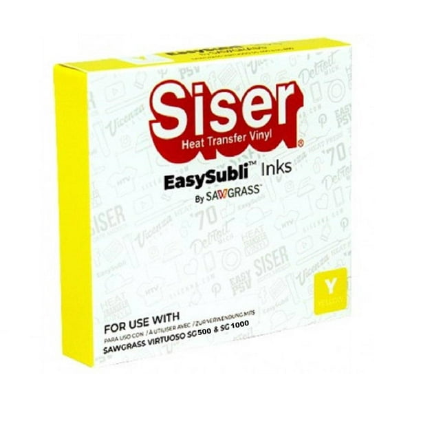 Sawgrass EasySubli Ink SG500 & SG1000 Yellow (Y) 31 ML