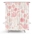 thumbnail image 6 of Watercolor Floral Shower Curtain Anime Design Polyester Waterproof Fabric Shower Curtain, 6 of 10