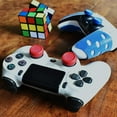 thumbnail image 5 of Setex Gecko Grip, Thumbstick Grip Covers, for Playstation PS5, PS4, Xbox One, Switch Pro, Steam Deck, Anti-Slip Microstructured Analog Stick Thumb Grips, (1 Pair) Black, Grip Covers Only, 5 of 9