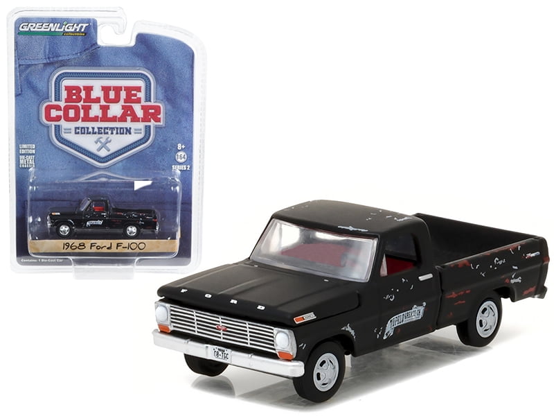 Greenlight Blue Collar  1968 Ford F-100 Pickup Topelo Grease 