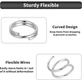 thumbnail image 3 of Qucyy 500 Pieces Jump Rings for Jewelry Making, 6 mm Jump Rings O Ring Connectors Double Loops Split Jump Rings Connectors Small Key Rings for Jewelry Necklaces Bracelet Earrings Crafts, 3 of 5