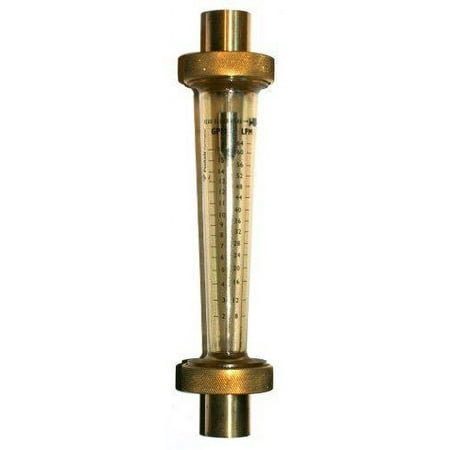 Pentair LDF360B 0.75in Brass Sweat End Small Body Flowmeter