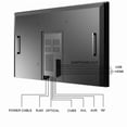 thumbnail image 3 of WELE 55" Outdoor TV, 4K HDR 2500-Nits Direct Sun Visible IP65 Waterproof Dustproof All-Weather Smart TV with Wi-Fi Bluetooth & Remote for Patio, 3 of 10
