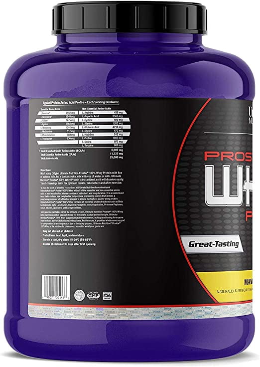 Ultimate Nutrition Prostar 100% Whey Protein Powder Mango, 5.28 Pounds