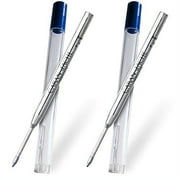 Caran d'Ache Goliath Refill Cartridge, Blue Ink with Medium Tip