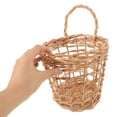 thumbnail image 3 of RENACLIPY Woven Wall Basket for Kitchen Storage, Garlic, Holder and Decorative Wall Organizer, 3 of 7