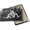 thumbnail image 2 of HFDF spirational Canvas Wall Art for Bruce Lee Quotes Motivational Poster Prts Black White Sports Movie Saygs Photos Picture Artwork Work Positive Wall Decor for Boys Room Gym - 24x20inch Framed, 2 of 6