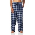 thumbnail image 4 of Fruit of the Loom Men's Soft Flannel Pajama Lounge Sleep Pant - Green Plaid, 4 of 5