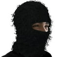 thumbnail image 6 of Distressed Balaclava Ski Mask, Shiesty Yeat Airsoft Custom Camo Knitted Face Mask for Men/Women, 6 of 9