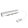 thumbnail image 1 of USB Splitter Computadora Portátil Dock Converter Alloy 1-drag-4 Accesorio para computadora, Tipo-c, Plateado Advancent EL000278-01B, 1 of 2