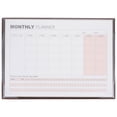 thumbnail image 1 of Shisuyan Desk Blank Calendar Sheet Monthly Planner Notepad Blank Calendar Planning Notepad, 1 of 9
