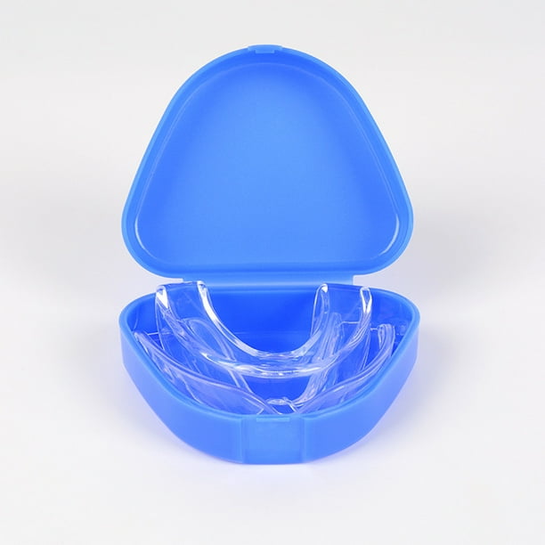 Bandejas de blanqueamiento dental - Moldeables, recortables, ajuste personalizado, cómodas, GRATIS, sin látex, protección de grado dental - (4) Bandejas bucales, Estuche higiénico - Fácil de mold