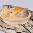 thumbnail image 3 of Banneton Proofing Basket Set - Artisan Sourdough Bread Basket,dough Scraper/cutter & Brotform Cloth, 3 of 5
