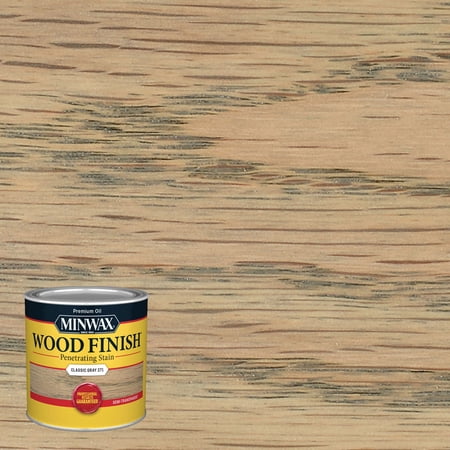 Minwax Wood Finish, Classic Gray, 1/2 Pint