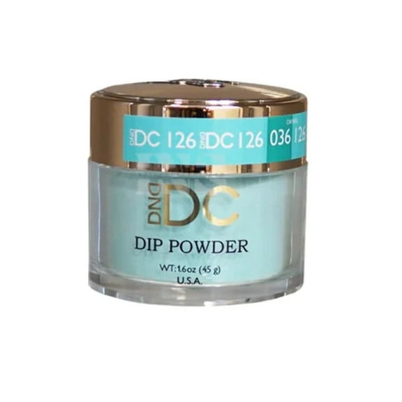 DND DC Dip - 126 Beautiful Teal - 1.6 oz
