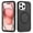 Black, variant on Designed for iPhone 17 Pro Max Case, 3-in-1 Ultra Slim Protective Cover with Silicone+EVA+PC, Durable Shockproof Lightweight Magnetic Full Body Protection for iPhone 17 Pro Max, Black