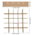 thumbnail image 2 of CUITING 8pcs Cardboard Moving Boxes With Dividers Glassware Dishes Shipping Carton Dividers Glassware Packaging Dividers For Kitchen Storage Moving Supplies, 2 of 8
