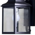 thumbnail image 3 of AA Warehousing Morgan 1 Light Exterior Wall Lamp in Black Finish, 3 of 5