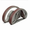 thumbnail image 1 of 20pcs 330 * 10 mm Abrasivo Cinturones de lijado de abrasivos Finas Accesorios de la amoladora gruesa gruesa, 1 of 4