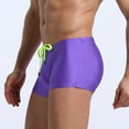 thumbnail image 4 of Lilgiuy Men Breathable Trunks Pants Not Pockets Swimwear Beach Shorts Slim Wear, 4 of 6