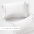 thumbnail image 4 of Comfort Canopy 2-Pack Pillowcase Set - Ultra Soft & Breathable, Standard/Queen, White, 4 of 6