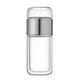 thumbnail image 1 of Botella de separación de agua de té de vidrio de doble capa | Borosilicato resistente al calor | Filtro de acero inoxidable incorporado | Vaso de prensa portátil a prueba de fugas | Sello de 360°, 1 of 2