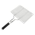 thumbnail image 4 of Cesta para barbacoa, estante para parrilla plegable con asa, cesta para parrilla para barbacoa, cesta para verduras caseras, filete de fiesta, 4 of 8