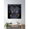 thumbnail image 2 of The Witch Twins Poster Wall Art, Modern Wall Decor For Living Room Bedroom, 16x16 UNFRAMED, 2 of 3