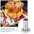 thumbnail image 5 of HONMEET Outil de Rôtissage de Poulet barbecue Rôtissoire à Poulet Argent Grillage 1 Pcs, 5 of 5